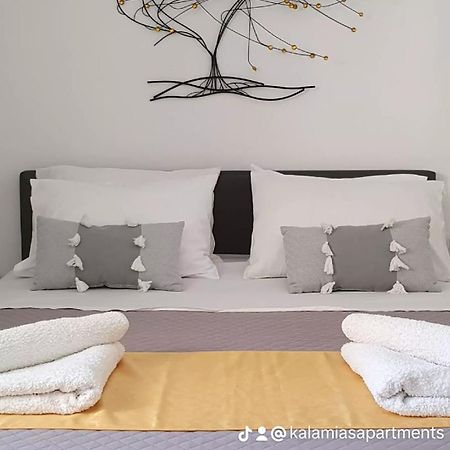 Pýrgos Kalamia'S Cozy Apartment מראה חיצוני תמונה